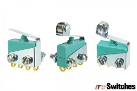 18 actuators series - Snap Action Switches Series 18 Actuators